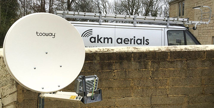 satellite broadband Wootton Bassett