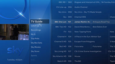 sky Q installation Wootton Bassett